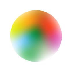 abstract background multicolor gradient circle vector