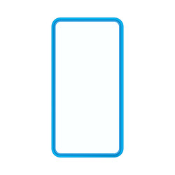 empty display of smartphone copy space vector image
