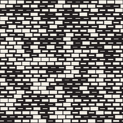Irregular Black and White Dash Pattern vector image