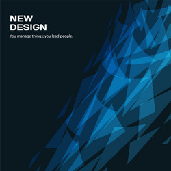 abstract design background with triangles vector image