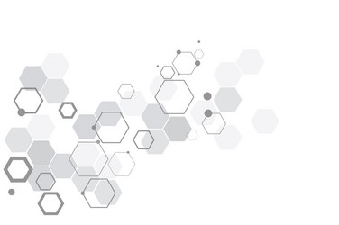 Molecular Connection - Abstract Particles vector image