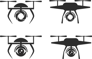 Logo dron vector