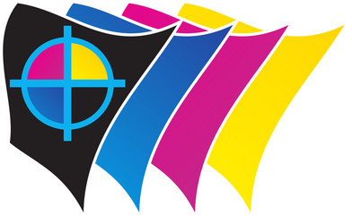 Cmyk paint Royalty Free Vector Image - VectorStock