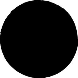 Grungy circle blob blotch vector