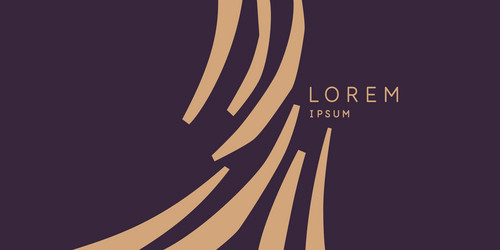 a composition with abstract elements in popular vector image