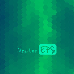 digital hexagon pixel mosaic abstract background vector image