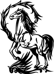 horse Vector Image