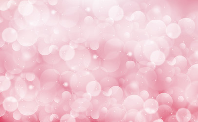 multicolored blurry bokeh on a red background vector image