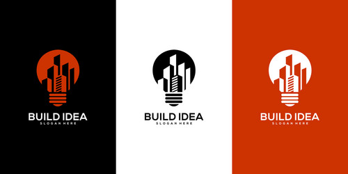 Building architecture icon logo design template Vector Image