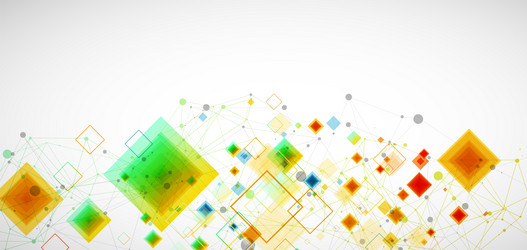 abstract background with plexus effect vector image