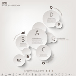 Cloud computing background with web icons social vector