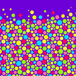 Abstract background with color circles vector