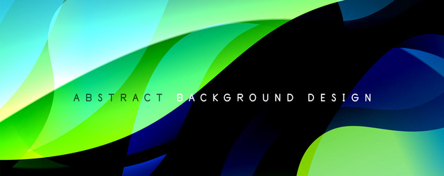 simple fluid color gradient abstract background vector