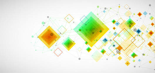 abstract background with plexus effect vector image