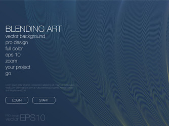 futuristic user interface ui technology vector image