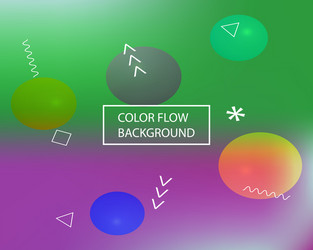 gradient smooth mesh background vector image