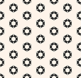 seamless pattern with rippled hexagonal shapes vector image