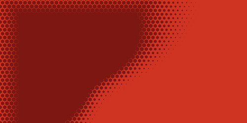 geometric abstract hexagon two color background vector image