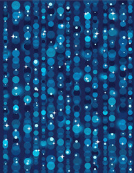 Blue christmas background vector