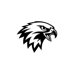 eagle head sport team or club mascot design Vector Image