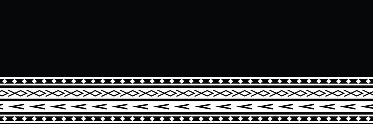 Polynesian Tribal Tattoos - Samoa & Fiji Vector Image