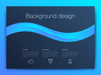 futuristic user interface ui technology vector image