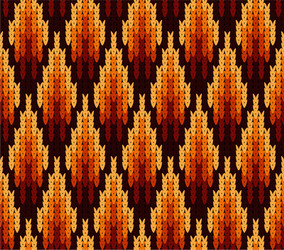 Abstract pattern with seamless knitted texture vector