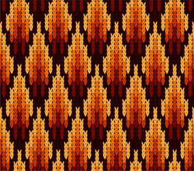 Abstract pattern with seamless knitted texture vector