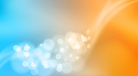 bokeh on a colorful gradient background vector image