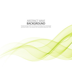 abstract background color flow waved lines vector image