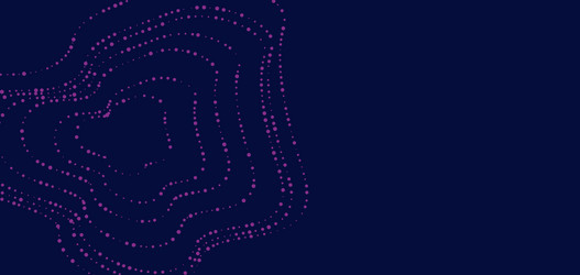 dot and line consisting abstract graphics vector image