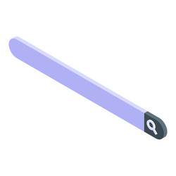 empty search bar is waiting for your request in 3d vector image