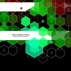 abstract background with geometric pattern eps10 vector image