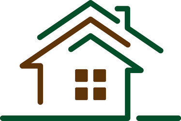 Home building logo design Royalty Free Vector Image