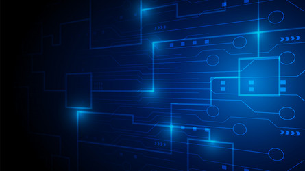 hi-tech digital data abstract design vector image