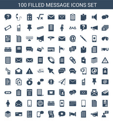 message icons vector