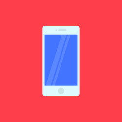 Phone iconcolored flat icondesign for web ui vector