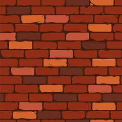 Cartoon brick wall Royalty Free Vector Image - VectorStock
