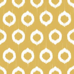 Retro ikat blue pattern Royalty Free Vector Image