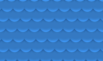 seamless abstract wave pattern with layered paper vector image