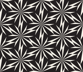 seamless pattern repeating geometric elements vector image