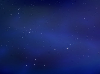 Starry Blue Night Sky Royalty Free Vector Image