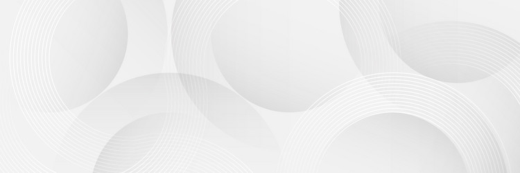 minimal abstract white background with circular vector image
