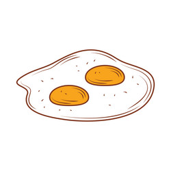 Food, Cartoon, Eggs, Fried, Egg, Breakfast, Side, Sunny - Sunny