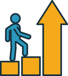 growth mindset icon simple element from soft vector image