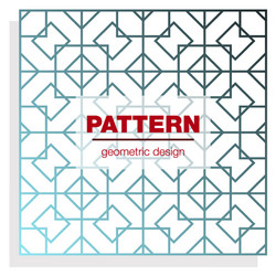 seamless linear pattern with thin poly lines vector image