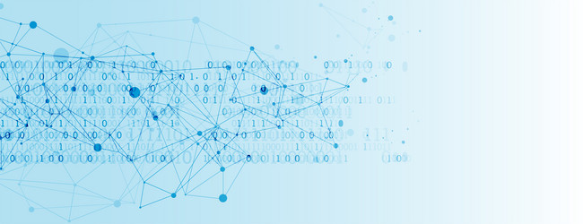 Big Data Plexus Technology Background vector image