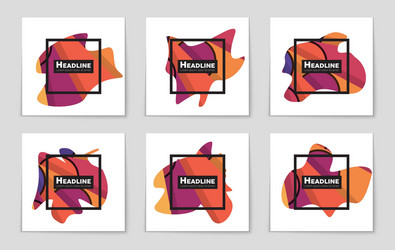 abstract layout background for web vector image