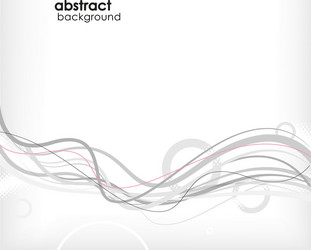 Dynamic Abstract Lines Background vector image