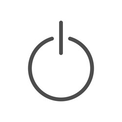 Power on off icon Royalty Free Vector Image - VectorStock